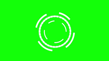 Sci-Fi HUD Gadget Animation (green screen)