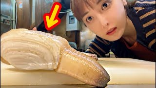 グロテスクだけど絶品な●●貝の究極の食べ方をみるがいぃ…【魚屋の森さん】