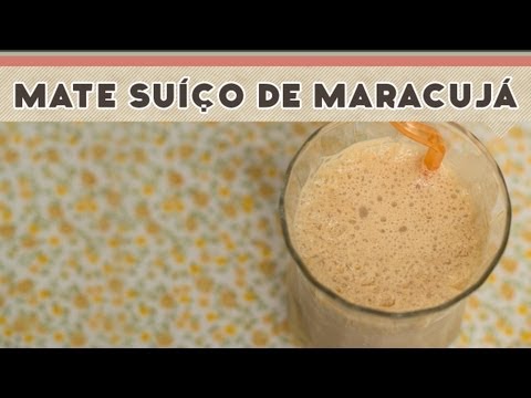 Mate Suiço de Maracujá - Receitas de Minuto EXPRESS #38