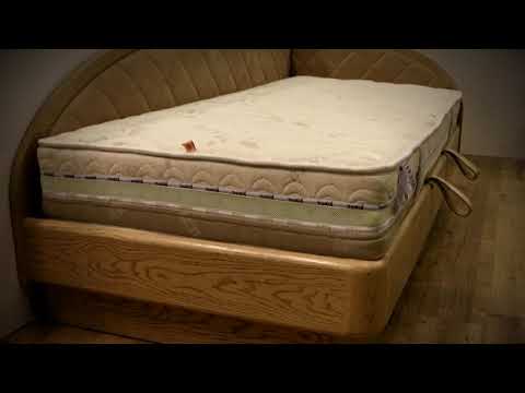 Кровать Торис Юма Тинто (угловая спинка)