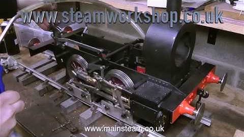 WORKING AT THE STEAM WORKSHOP #13 - DRAW HOOKS, DRAIN COCKS AND RUNNING THE ENGINE