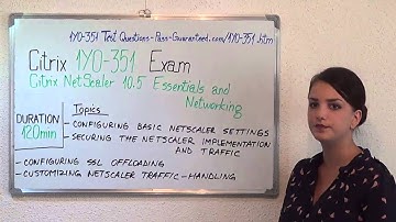 1Y0-351–Citrix Exam NetScaler 10.5 Test Essentials Questions