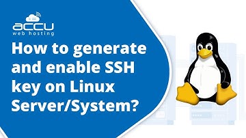 How to generate and enable SSH key on Linux Server/System?