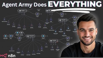 Build Ultimate Team of AI Agents in n8n With No Code (Free Template)