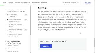 2025 02 21 3pm WordPress getting started video & classes