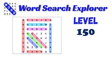 Word Search Explorer Level 150 Answer 🔍 | Step-by-Step Guide | Go Answer