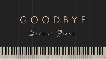 Goodbye - Original Piece \\ Synthesia Piano Tutorial