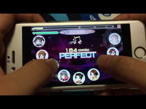 スクフェス「友情ノーチェンジ」MASTER Nユニ フルコン親指手元