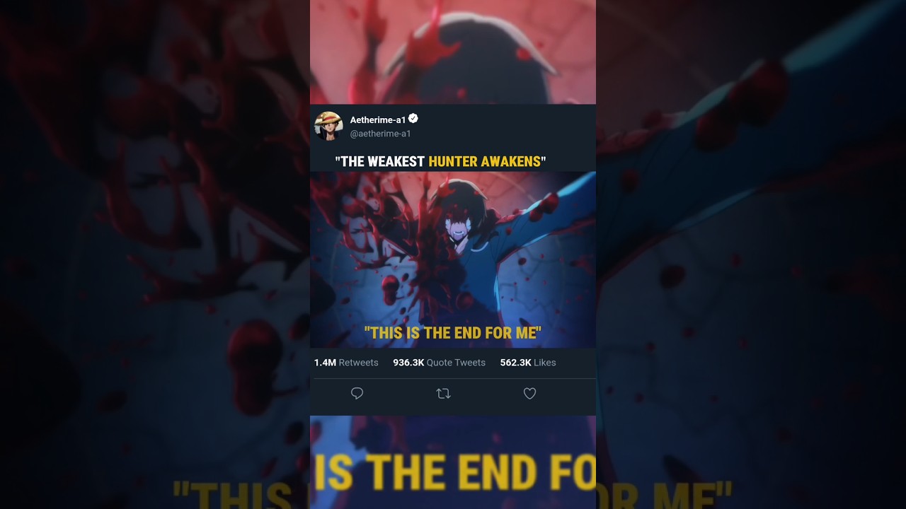 "The Weakest Hunter Awakens" – Sung Jin-Woo’s struggle in the double dungeon.