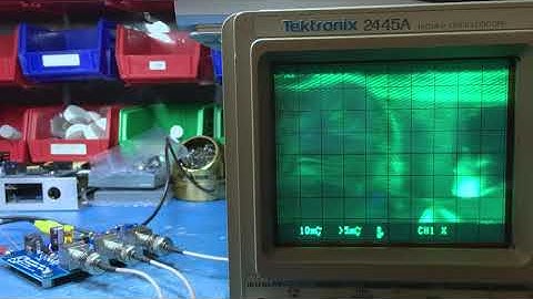 Demo of Composite To Oscilloscope Video
