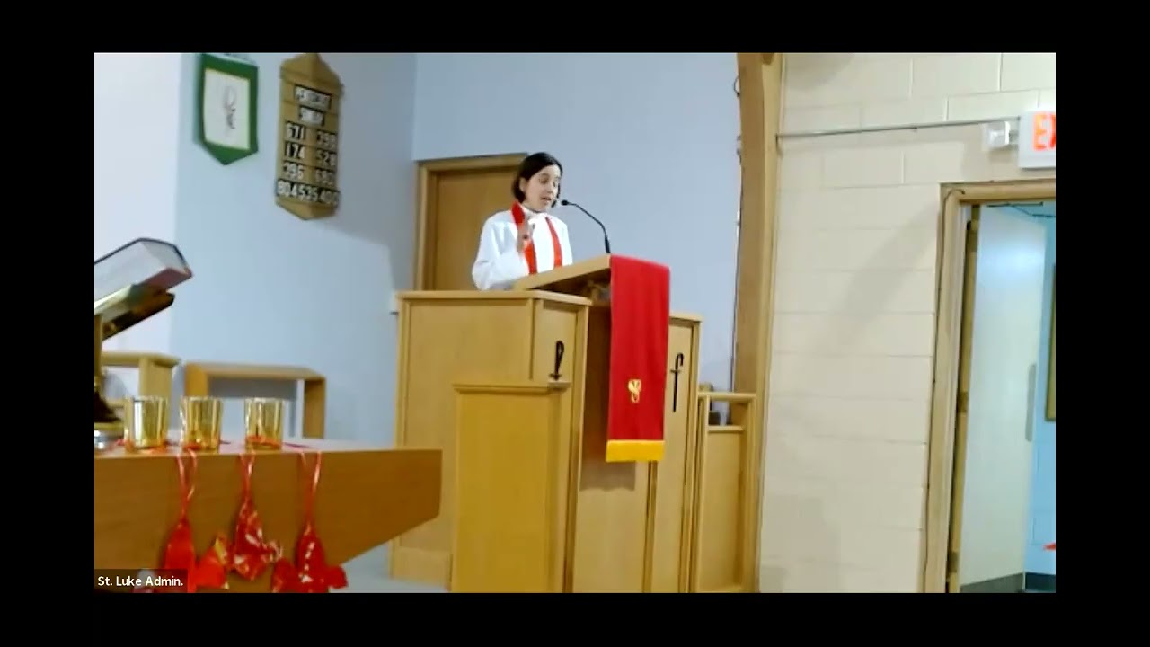 Gospel and sermon for May 31, 2026.