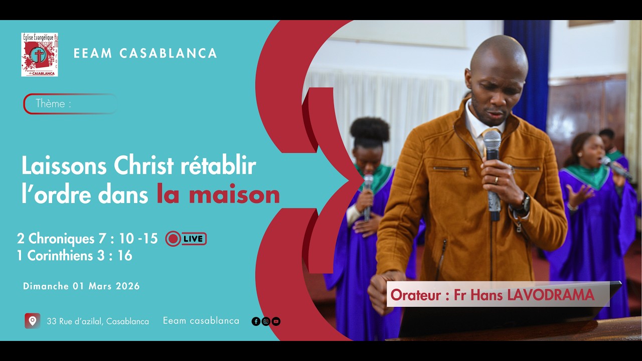 Laissons Christ rétablir l'ordre dans la maison / Fr Hans LAVODRAMA