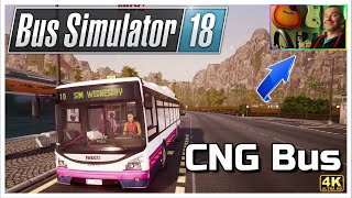 Bus Simulator 18 - Mountain Route in First Bus Paint Mod | 4K | with Wheel Cam and Music by Me screenshot 1