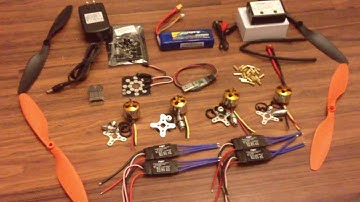 RC 4 Axis QuadCopter kit UFO AR FRX DJI F450 Flamewheel MultiCopter esc phantom