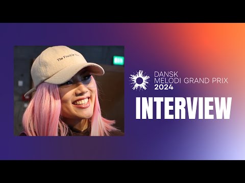 CHU CHU interview - The Chase (Zoom Zoom) (Dansk Melodi Grand Prix 2024 pressemøde)