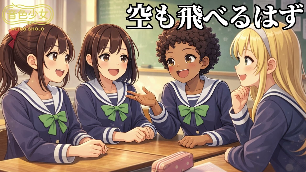 【アコースティックver】空も飛べるはず - スピッツ / 音色少女【麻ヶ丘高校軽音部】