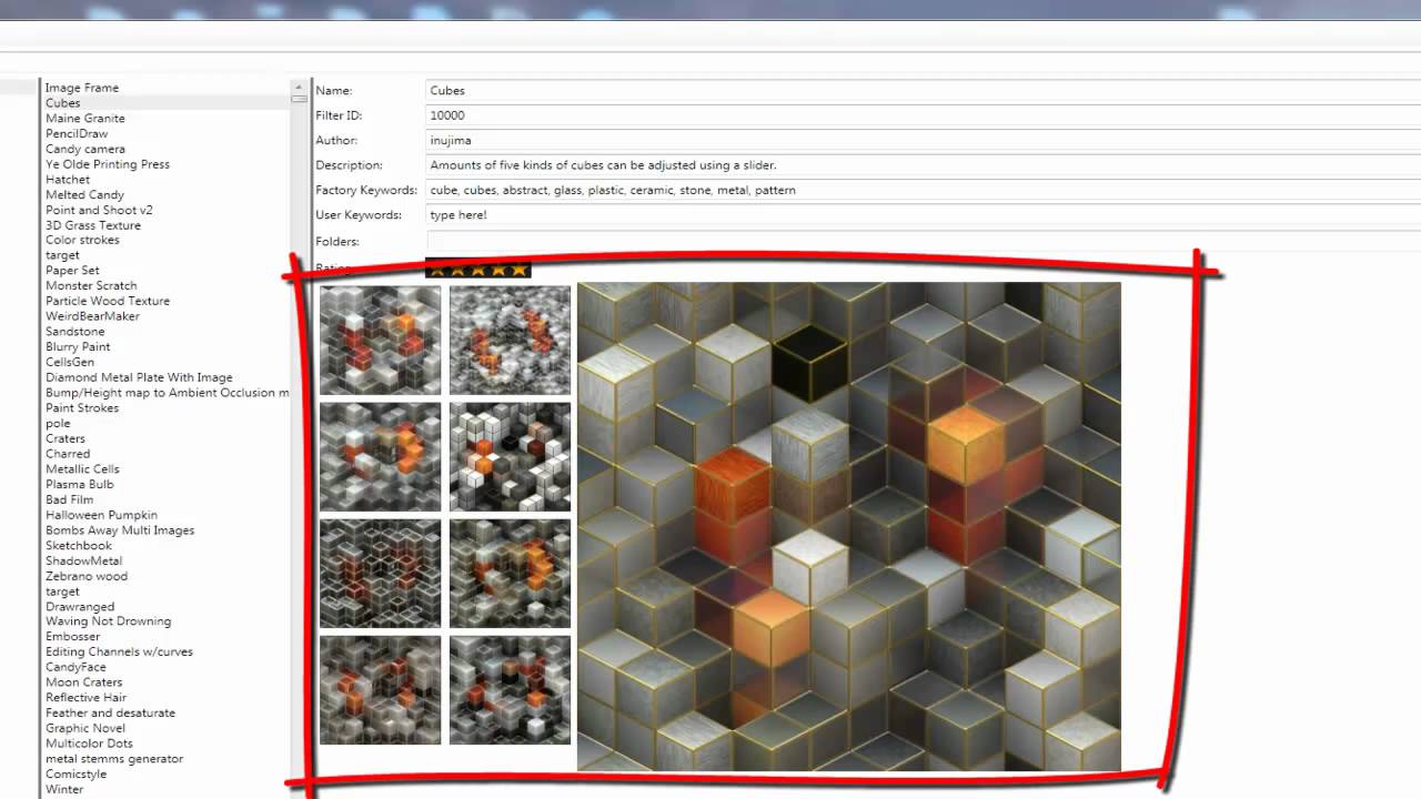 How to organize your Filter Forge filters with custom folders and ...