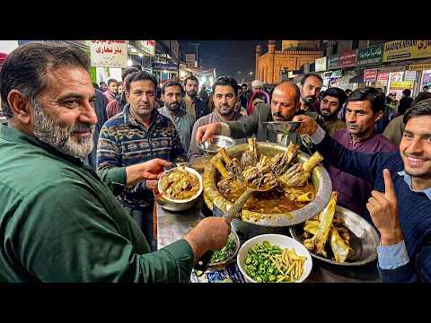 PAKISTANI STREET FOOD BREAKFAST IN RAWALPINDI | KALA KHAN NALLI NIHARI RECIPE | MORNING NASHTA