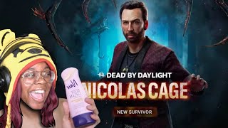 I Am Nicholas Cage | Dead By Daylight w/ @egoBLACK @CampCrystalCharlie @JazzyGuns @DwayneKyng