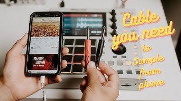Sampling From Phone To MPC ONE | MPC ONE Sampling From Phone