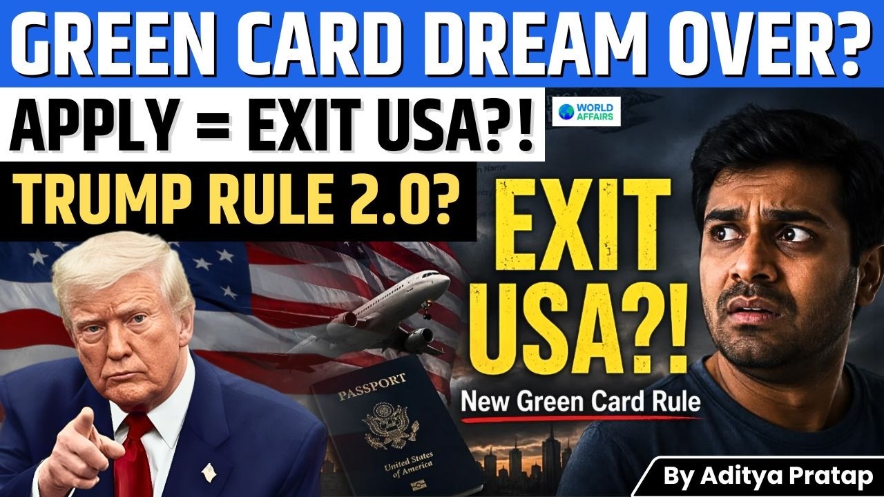 Trump’s New Green Card Rule Shocks Immigrants: Leave US First, Apply Later