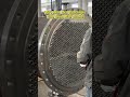 Why Clean Heat Exchanger Tube Sheet With Alcohol?#chinafactory #heatexchanger #oilandgas