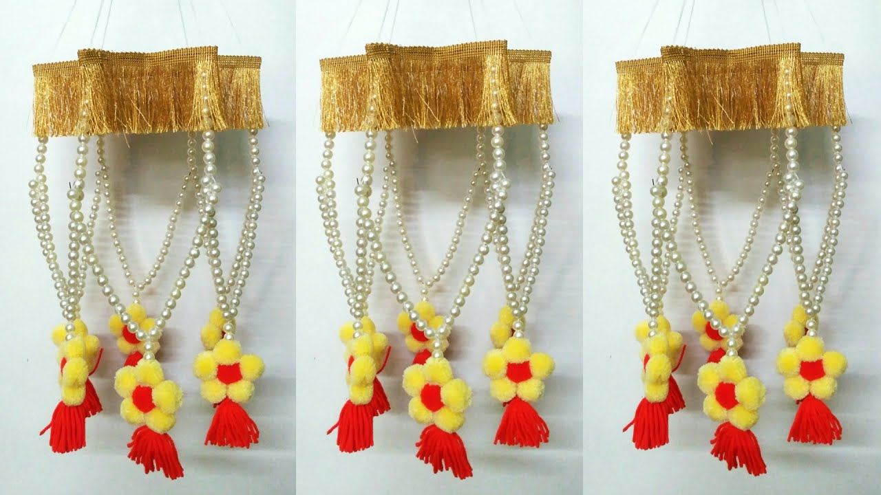 Woolen Jhumar/Woolen Jhumar Design/Jhumar/Jhumar Banane Ka Tarika/Jhumar Design YouTube