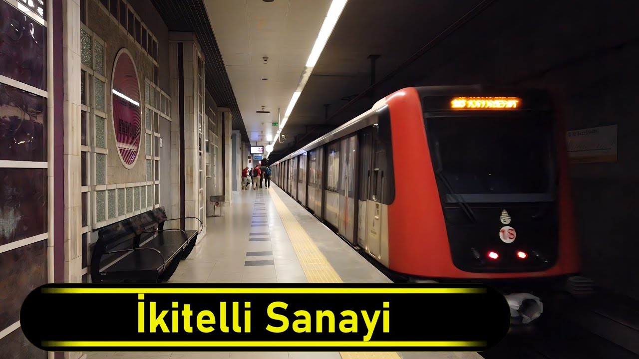 Metro Station İkitelli Sanayi - Istanbul 🇹🇷 - Walkthrough 🚶