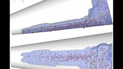 CFD Mesh-Meshless and Smoothed Particle HydroDynamics (PSH) Slurry Animation