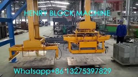 automatic separator which can separate block from pallet concrete block/ brick/ paver cuber machine