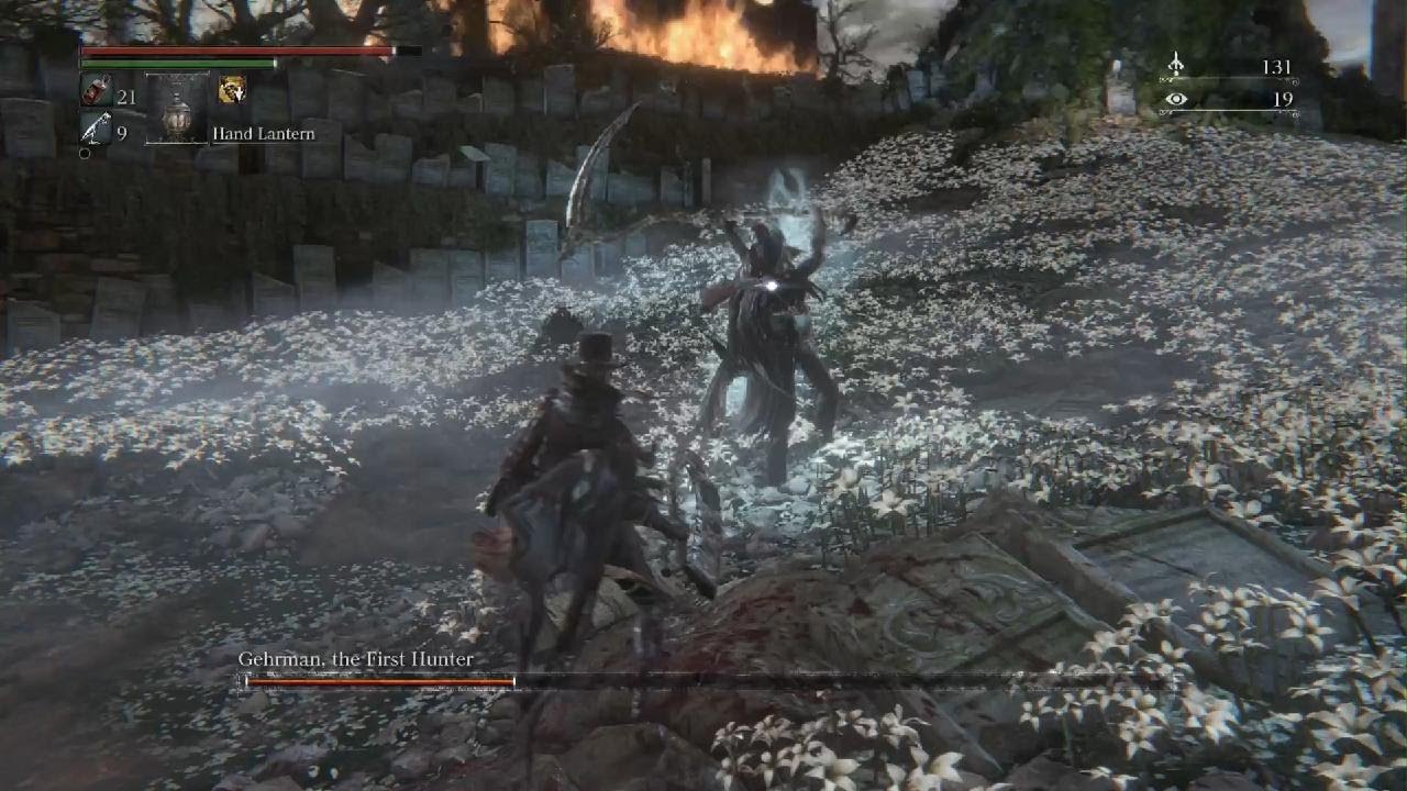 Gehrman, the First Hunter and Moon Presence