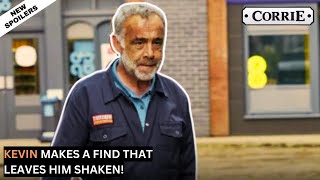 Shocking Coronation Street spoilers: Kevin Makes a Find That Leaves Him Shaken! #corrie