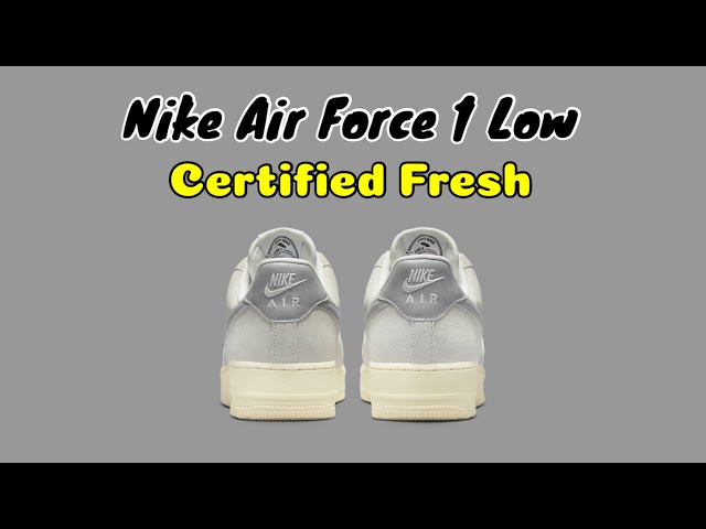 Nike Air Force 1 Low Certified Fresh Sail Light Smoke Grey Photon