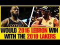 What If Kobe Was Replaced By Lebron in 2010 would the Lakers Win?
