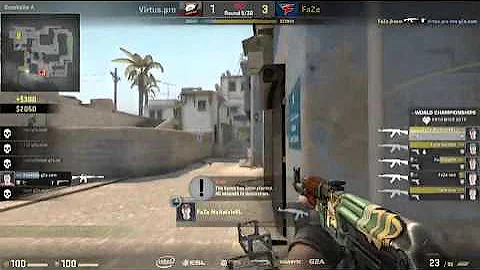Snax 1v5 Ninja Defuse vs FaZe Clan