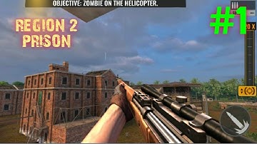 Sniper Zombies - Region 2 Prison | Walkthrough - Special Operations  #1