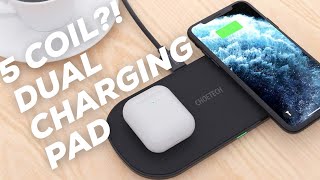 Change 2 Iphones In 1 Pad Heres The 5 Coil Wireless Pad By Choetech
