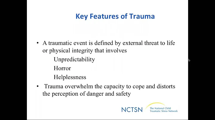 Identification & Treatment of Childhood Trauma - A...