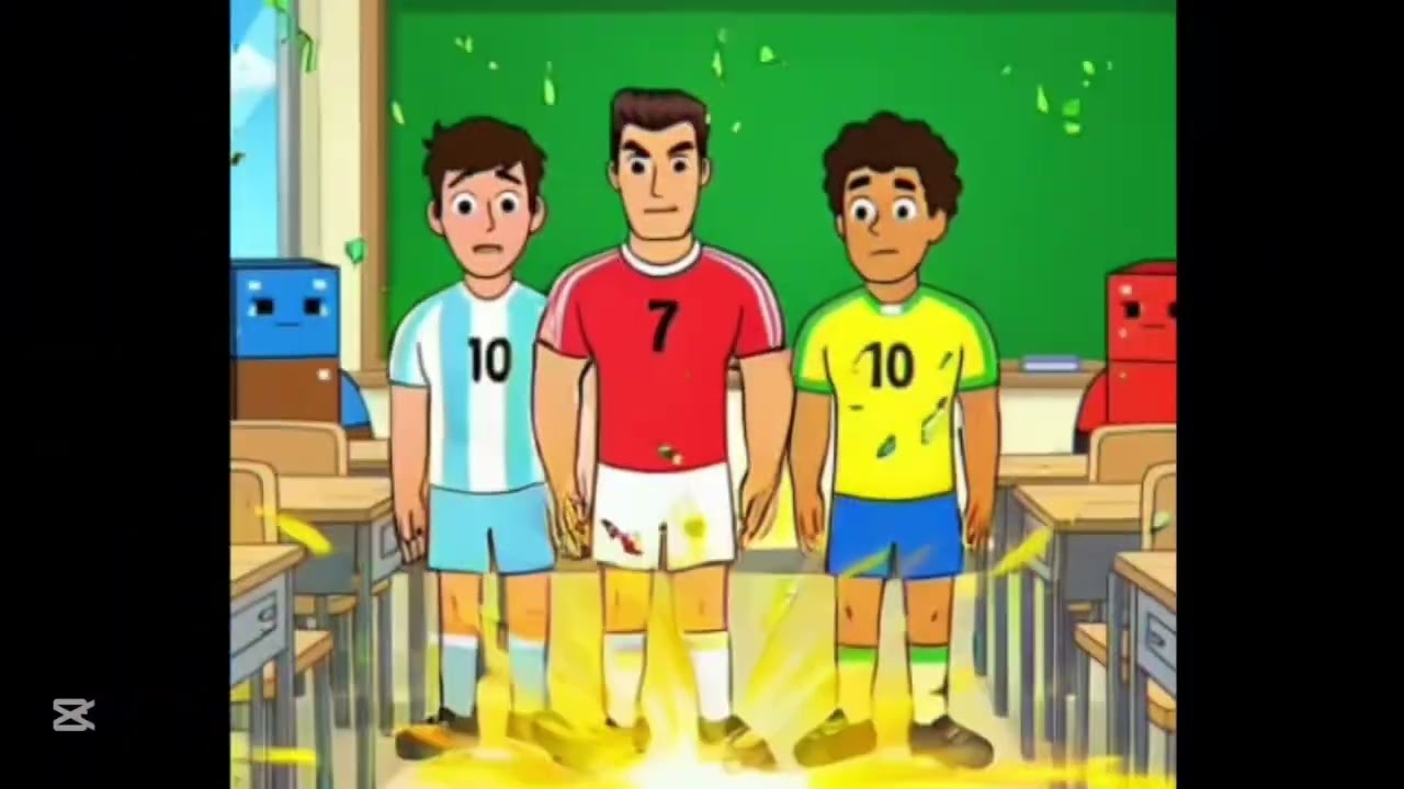 Oh my goat 😲 Ronaldo,Messi and neymar vs maincraft players wooow