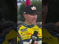 Denny Hamlin, king of the chug 🍺