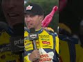 Denny Hamlin, king of the chug 🍺