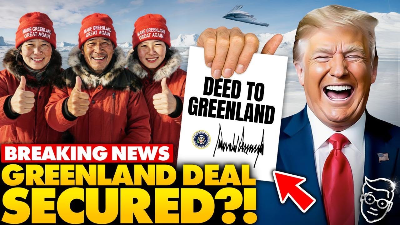 🚨Trump SHOCKS World, Announces Greenland Deal DONE in Europe, Globalists PANIC: 'We Got Everything…'