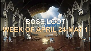 [Kronos] Dual Blade Boss Loot April 18th - May 1st