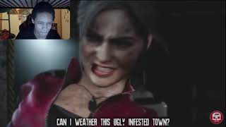 "FAR FROM ALIVE" - RESIDENT EVIL 2 RAP (JT MUSIC) REACTION || FIGHT THE HORDE!
