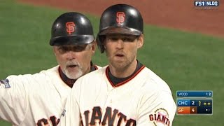 CHC@SF Gm4: Gillaspie smacks an RBI single to center