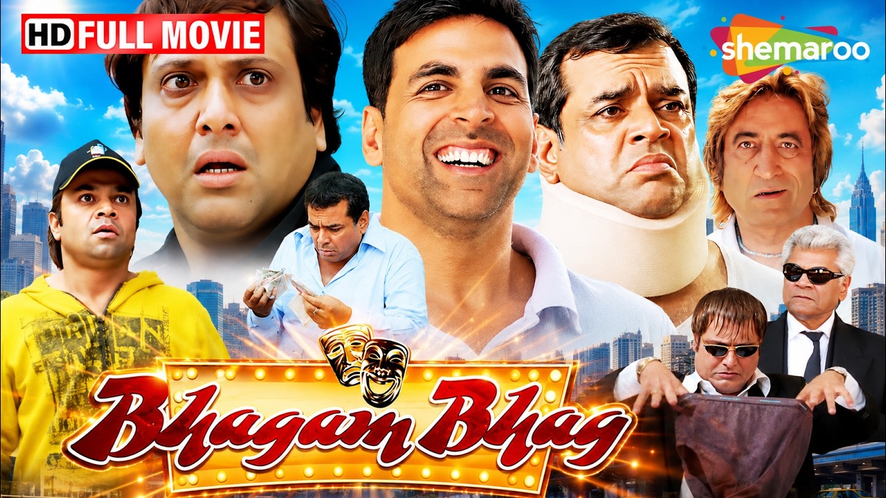 Best of Akshay Kumar | Bhagam Bhag (2006) Full Comedy Movie | Govinda, Paresh Rawal & Lara Dutta