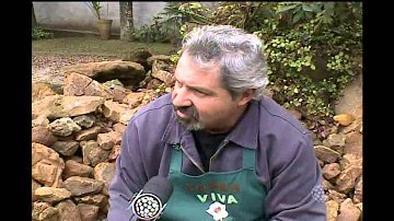 Como construir um banco de pedra?