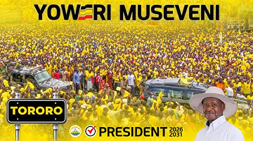 President Museveni campaigns in Tororo