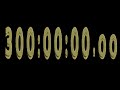 300 hours countup timer