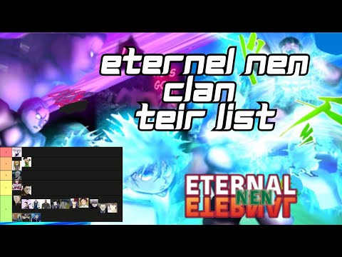 Eternal Nen CLAN Tier List